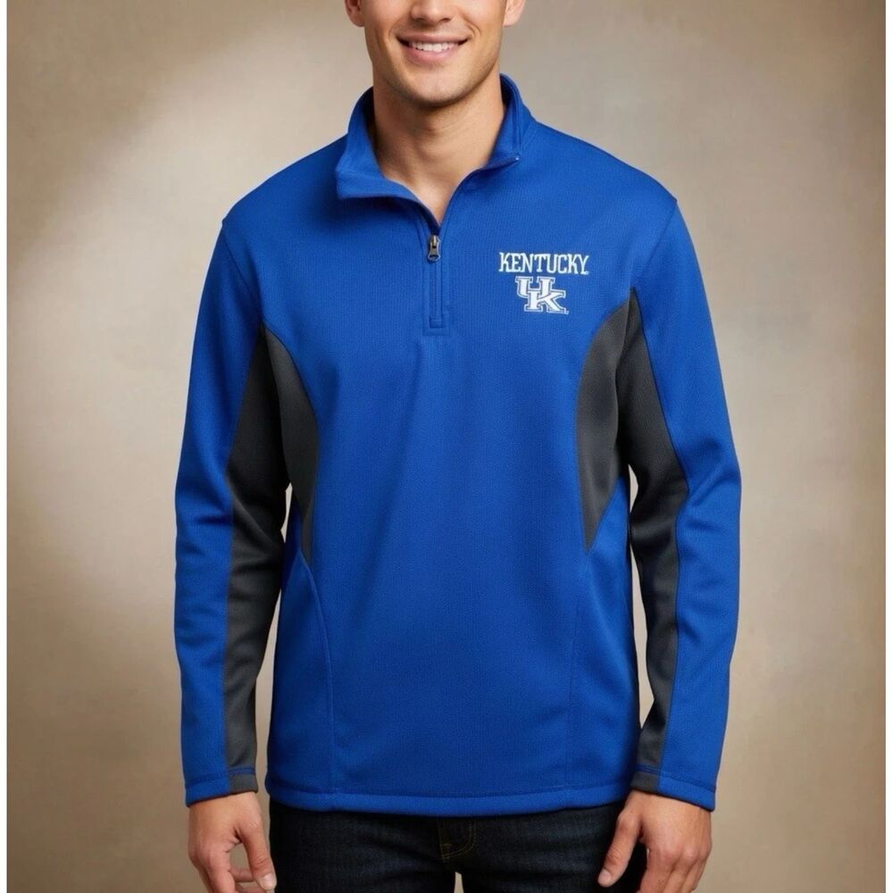 UK Section 101 Majestic Men’s Pullover Medium Wildcats